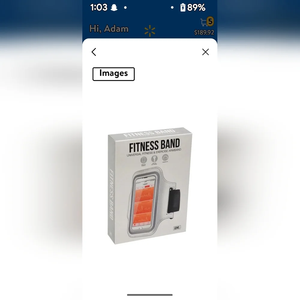 Fitness Band (Universal Fitness & Exercise Armband)